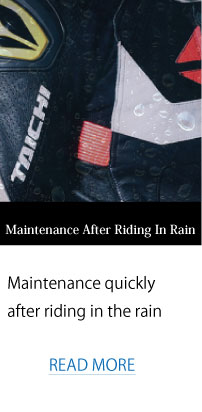 Maintenance After Riding In Rain