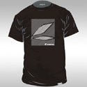 RSU055 TAICHI STRIPE LOGO T-SHIRT