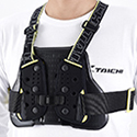 TRV063 TECCELL CHEST PROTECTOR (WITH BELT)