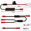 RSP041 e-Heat 12V Power Supply Cable Set