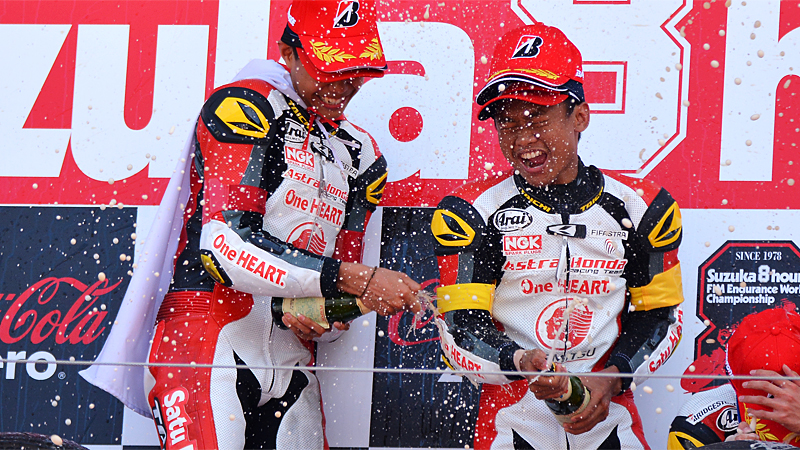 Astra Racing Astra Honda Racing Team Win, Suzuka 4Hour Endurance Race.
