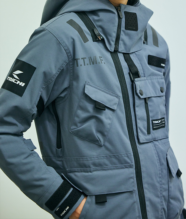 Riding jacket with Military style