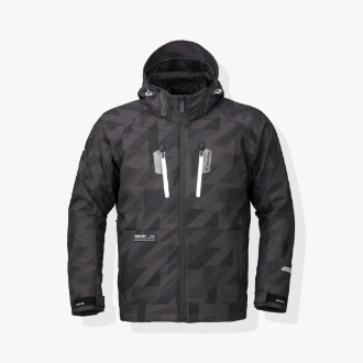 SOFTSHELL ALL SEASON PARKA SLASH BLACK