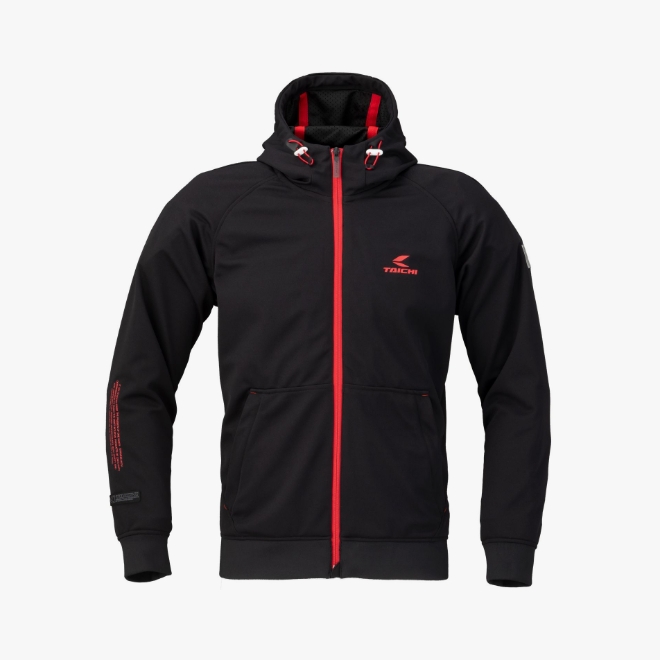 AIR TRACK PARKA   BLACK / RED