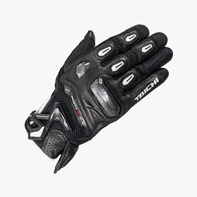 RAPTOR MESH GLOVES   BLACK / BLACK / WHITE