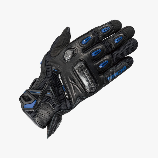 RAPTOR MESH GLOVES   BLACK / BLUE