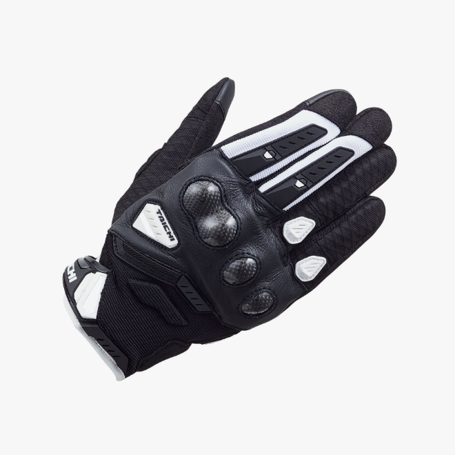 VELOCITY MESH GLOVES   BLACK / WHITE