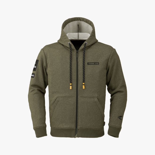 CORDURA HOODIE DARK KHAKI