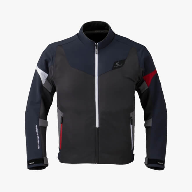 QUICK DRY RACER JACKET ASH NAVY