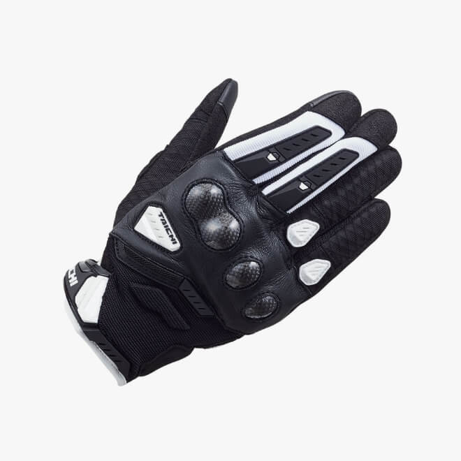 VELOCITY MESH GLOVES  BLACK / WHITE