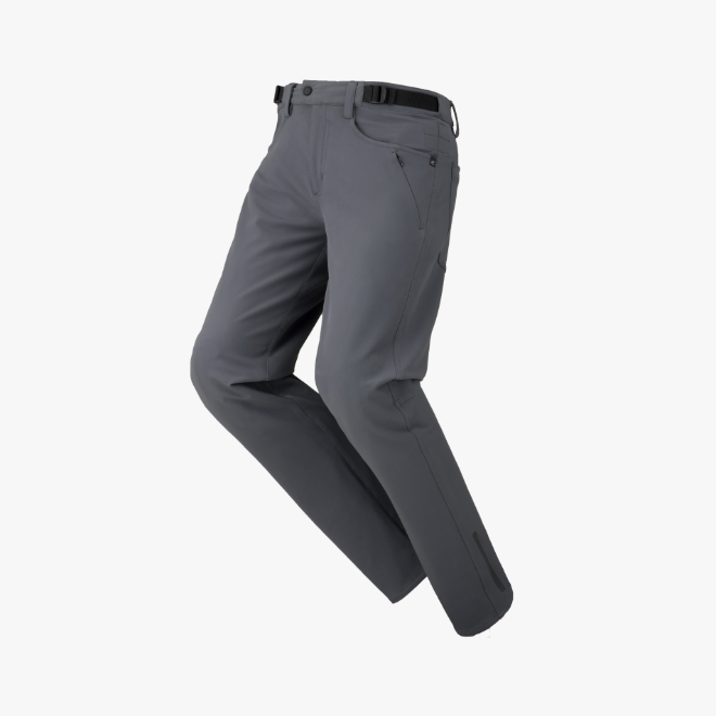 QUICK DRY STRAIGHT PANTS GUNMETAL