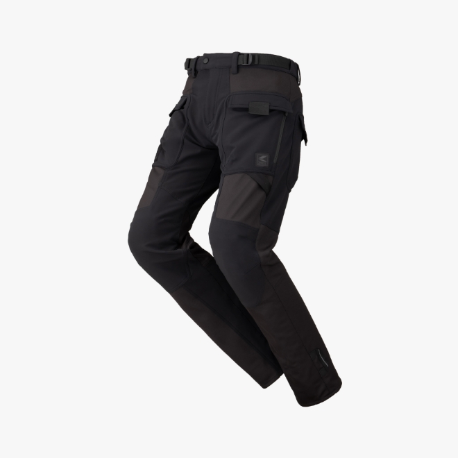 QUICK DRY MESH PANTS  BLACK