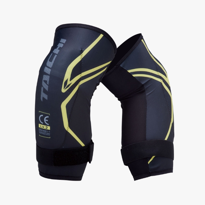 STEALTH CE(LV2) KNEE GUARD BLACK / YELLOW