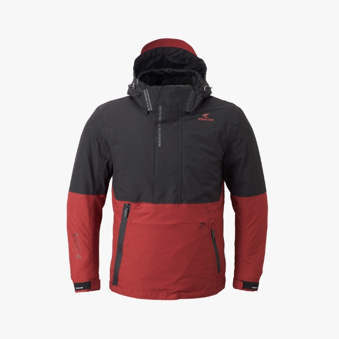 RSJ733 BLACK/BURGUNDY