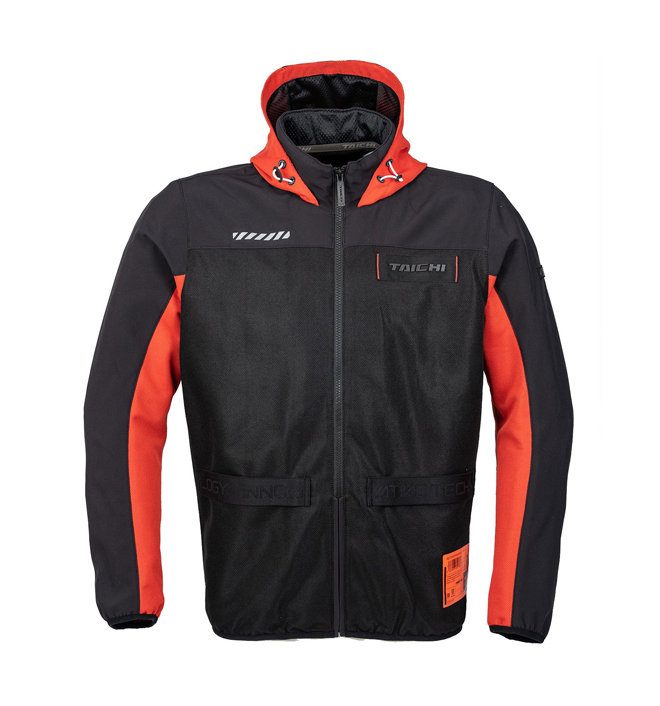 AIR FLIP PARKA BLACK / ORANGE