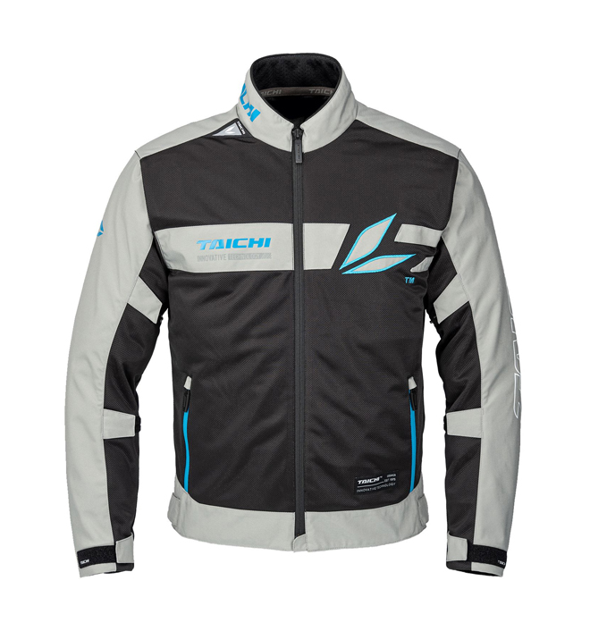 RACER MESH JACKET GRAY / CYAN