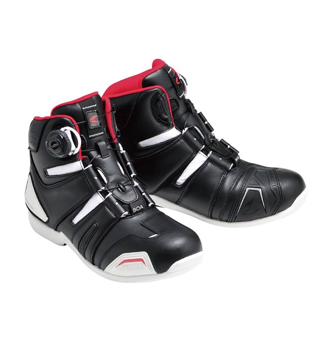 DRYMASTER BOA RIDING SHOES BLACK / WHITE