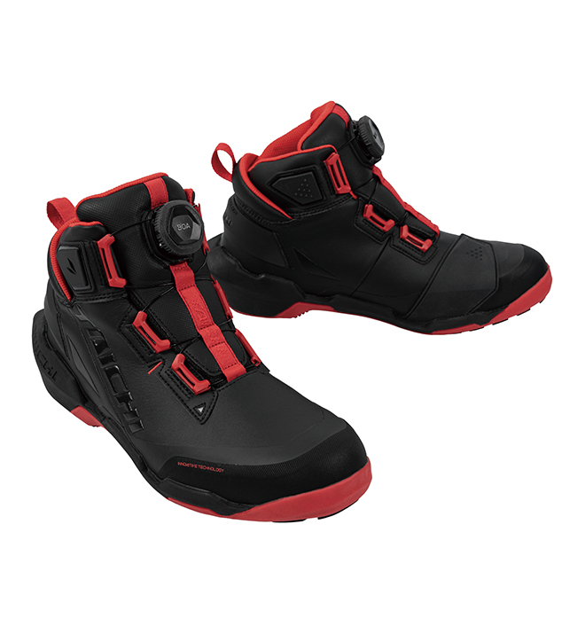 DRYMASTER ARROW SHOES CORDURA BLACK / RED