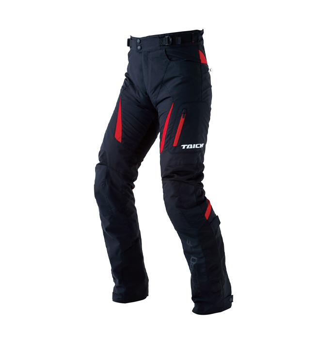 CROSSOVER MESH PANTS BLACK / RED