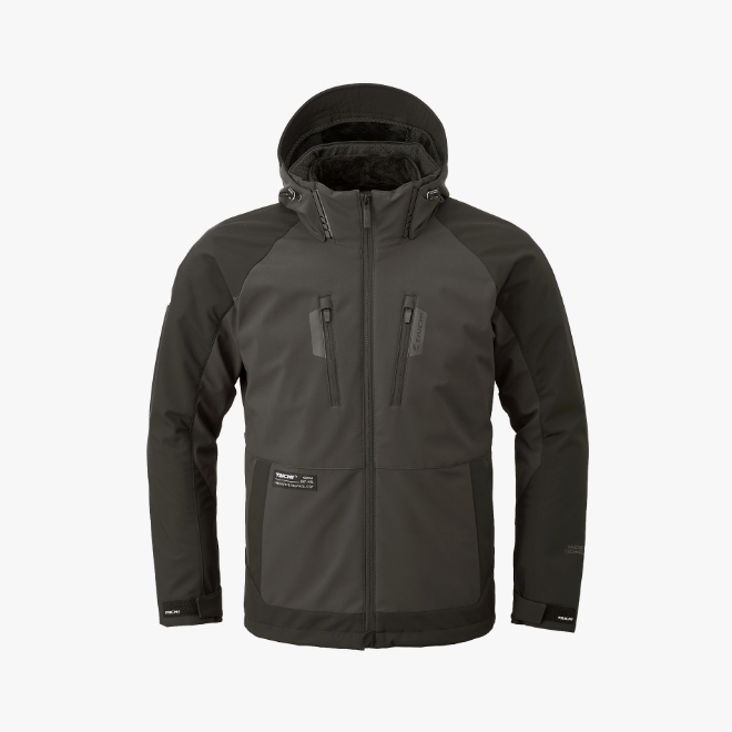 SOFTSHELL ALL SEASON PARKA  CHARCOAL / BLACK