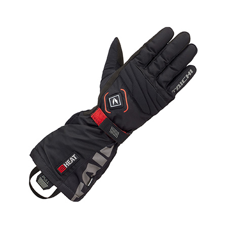e-HEAT GLOVES  BLACK / RED