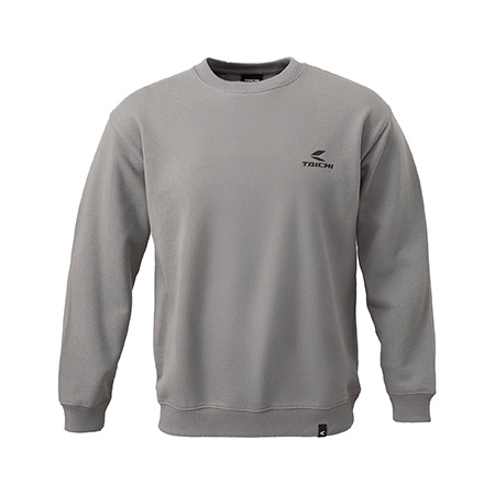 TAICHI LOGO CREW NECK SWEAT  GRAY