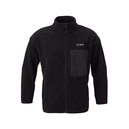 FLEECE JACKET  BLACK