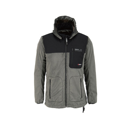 e-HEAT FLEECE INNER PARKA BLACK / GRAY