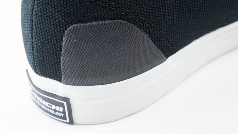 ホールド性を高めるヒールガード