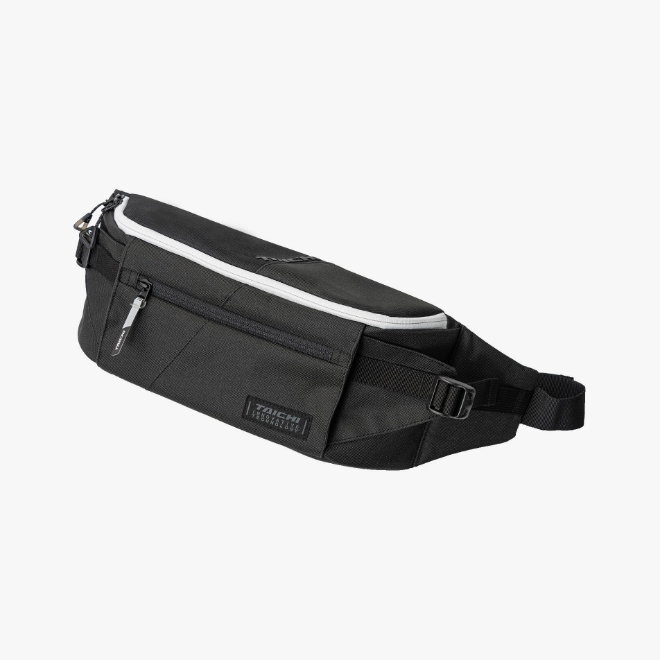 WAIST BAG BLACK / WHITE