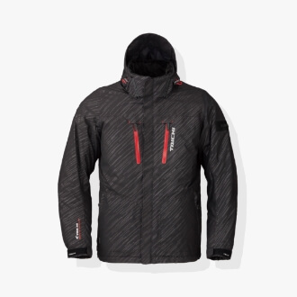 MOTOREK WINTER PARKA BLACK / RED