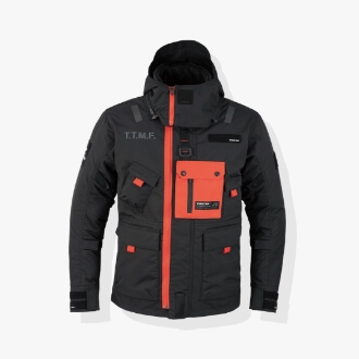 MONSTER ALL SEASON PARKA BLACK / ORANGE