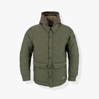 OCTANE WINTER HOODIE MOSS GREEN