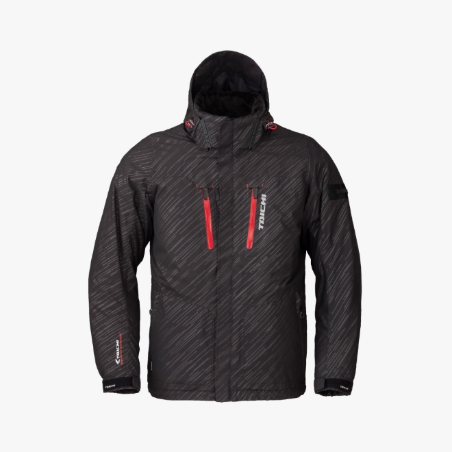 MOTOREK WINTER PARKA  BLACK / RED