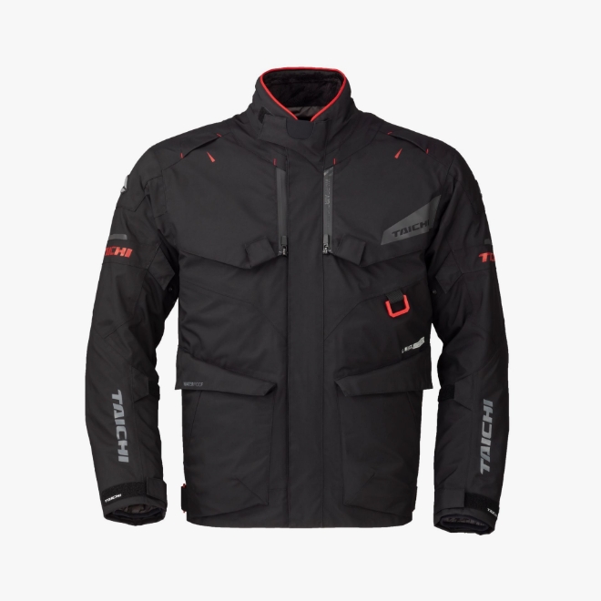 DRYMASTER KOMPASS ALL SEASON JACKET   BLACK / RED