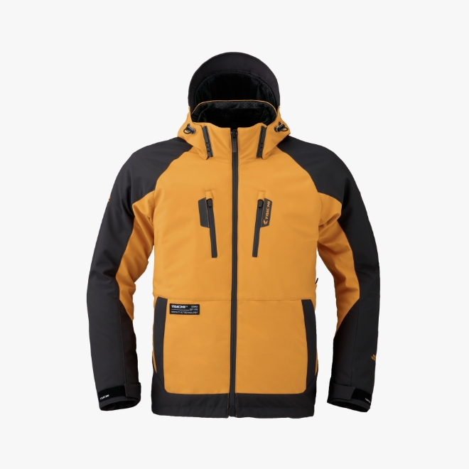 SOFTSHELL ALL SEASON PARKA ASH ORANGE