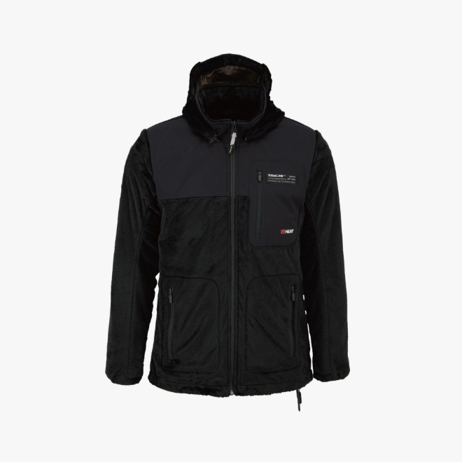 e-HEAT FLEECE INNER PARKA BLACK