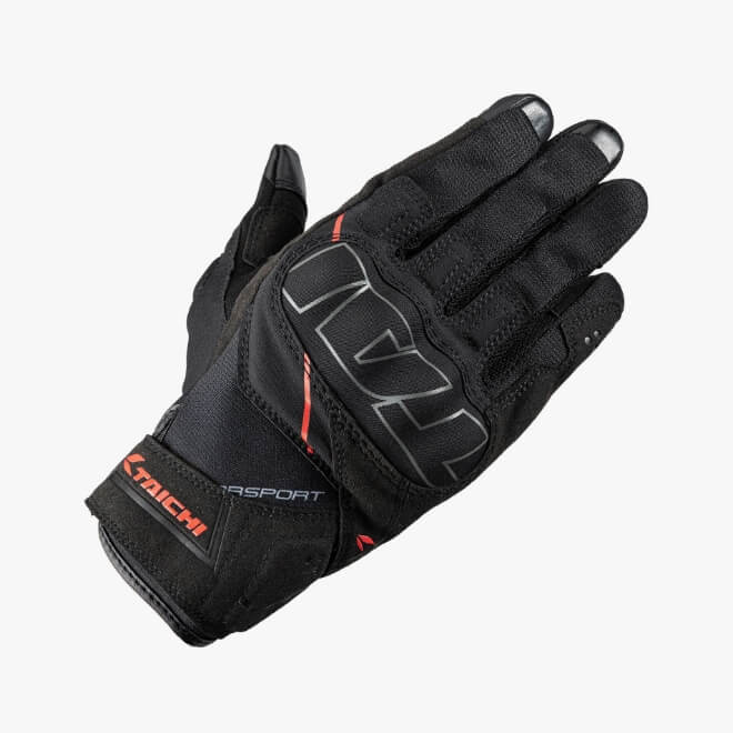 STROKE AIR GLOVES   BLACK / RED