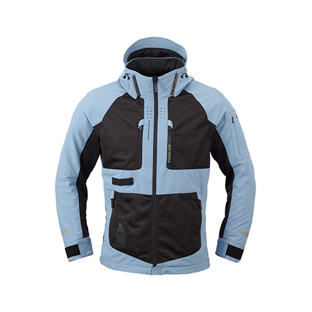 AIR PARKA BLACK / ICE BLUE