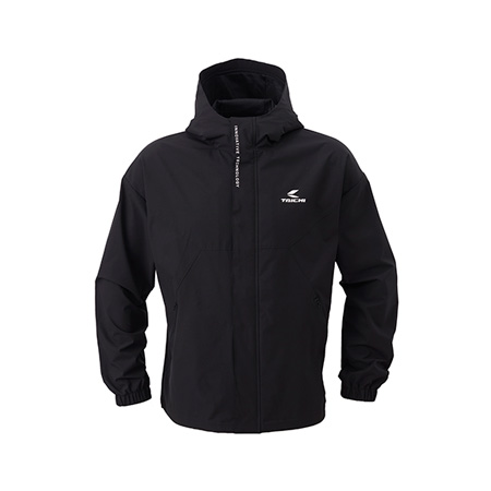 TAICHI HOODED WINDBREAKER BLACK