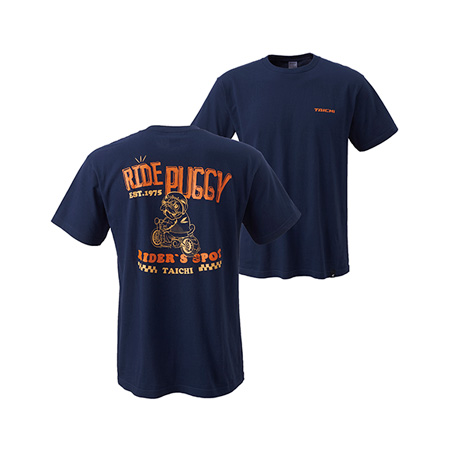 RIDE PUGGY T-SHIRT METRO BLUE